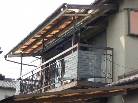 ベランダ 取替え工事 施工例 画像