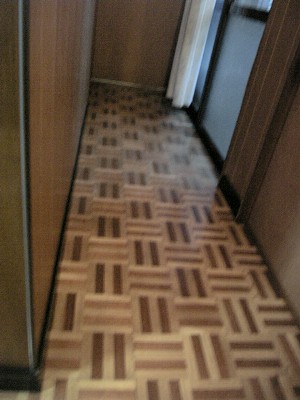 廊下 床板 張替え補修工事施工例画像