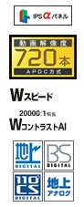 パナソニック ハイビジョン液晶テレビ ３２インチ TH-L32G1 仕様